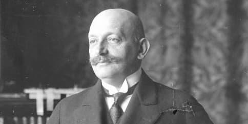 Portrait von Rudolf Sieghart