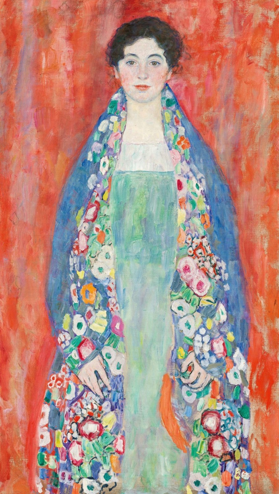 Portrait von Helene Lieser: Gustav Klimt, Bildnis Fräulein Lieser, 1917 (zugeschrieben) (1917)