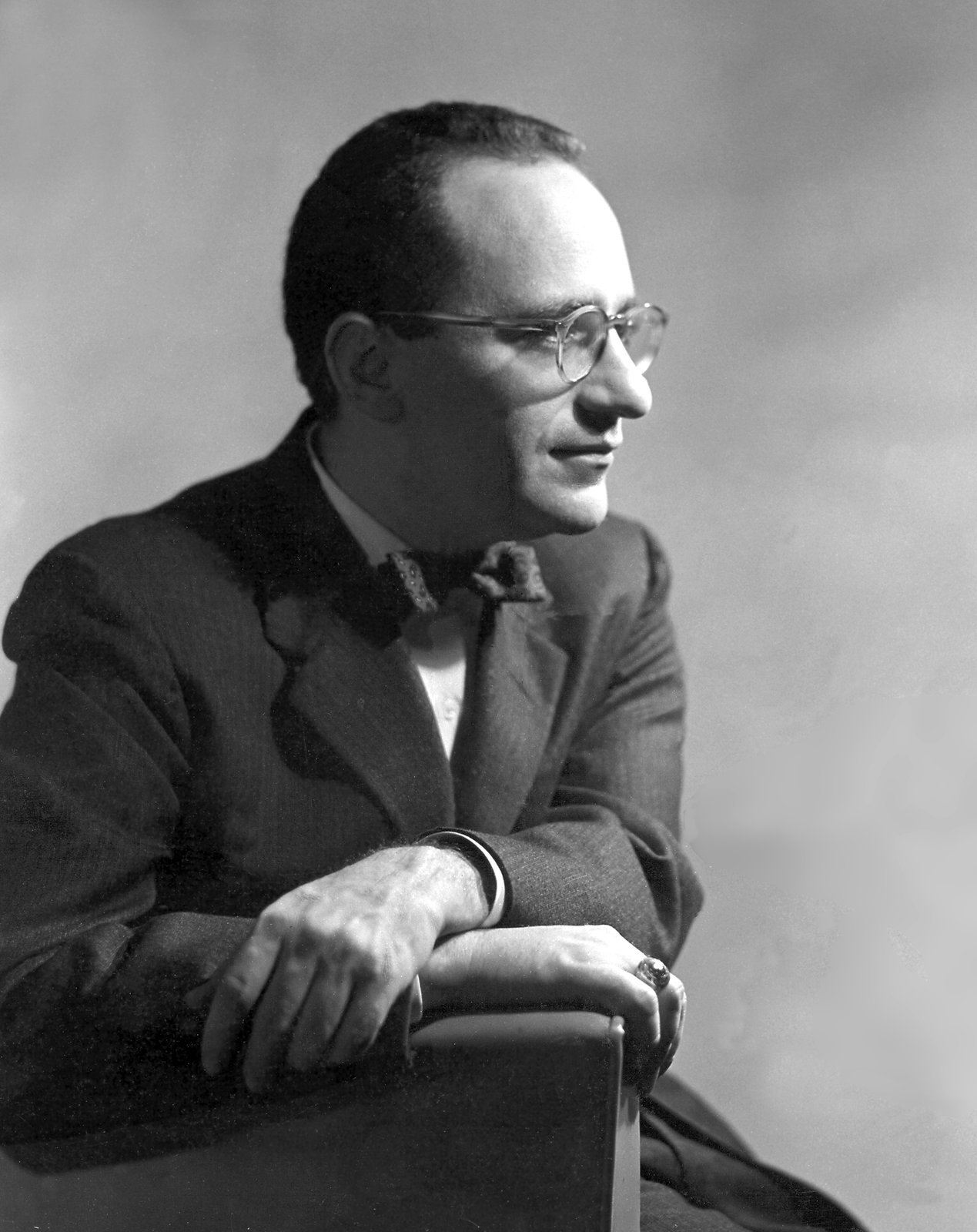 Portrait von Murray N. Rothbard: Junger Murray Rothbard (1955)